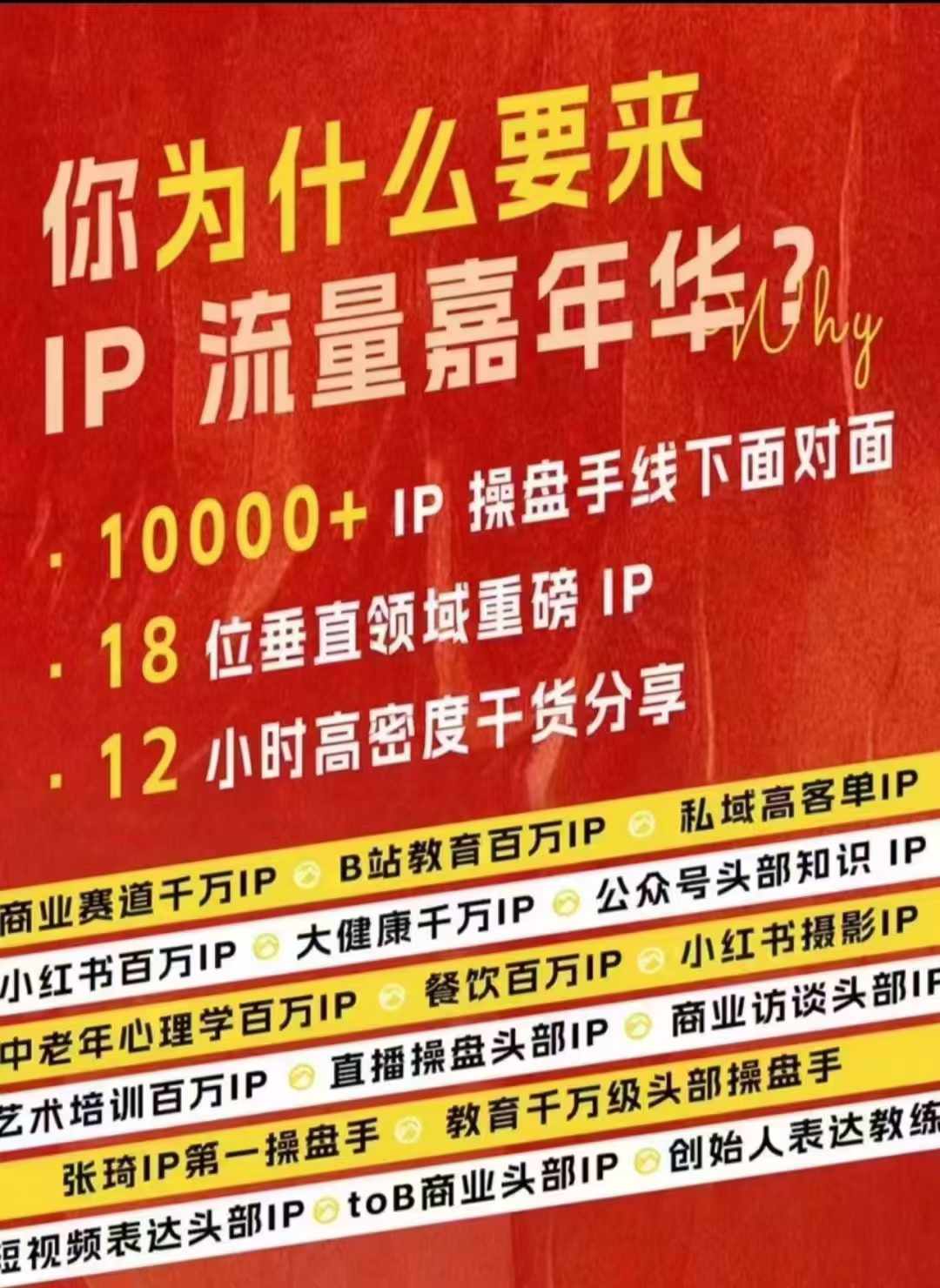 群响IP流量嘉年华，现场视频 IP江湖2024典藏版PPT